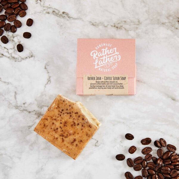 Rather Java Coffee scrub soap